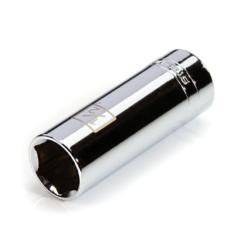 1/4-Inch Drive x 1/2-Inch Deep 6-Point Socket