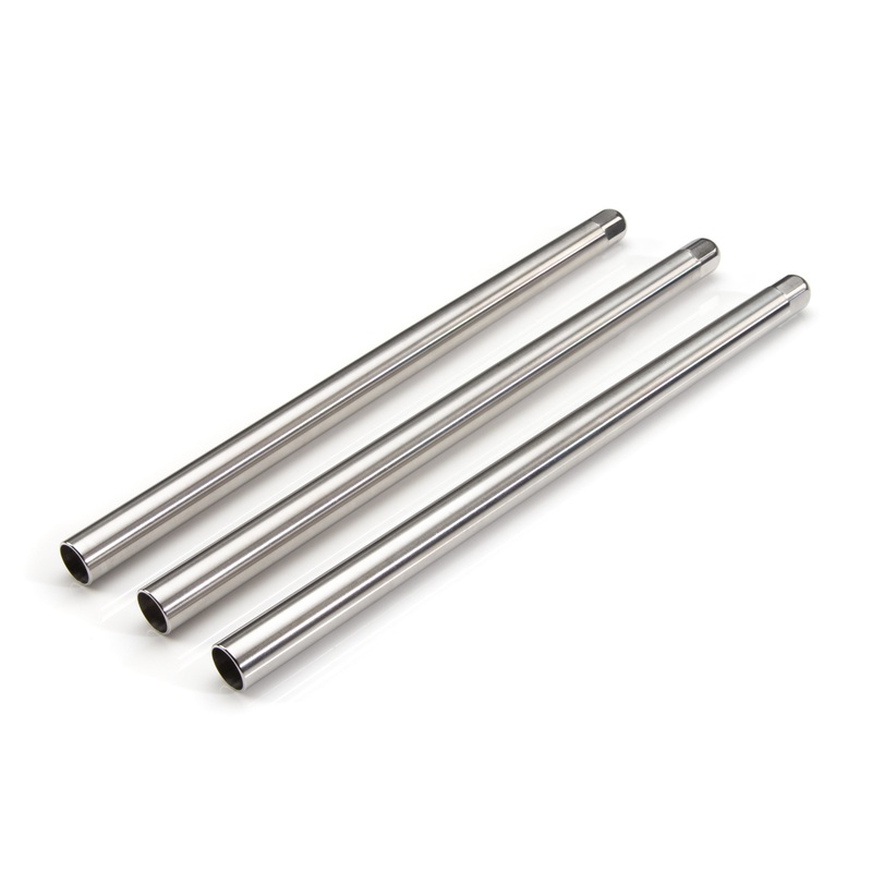 3-Piece Stainless Steel Female 1/2-Inch x 20 Hex End Extra-Long Wheel Hanger and Lug Guide Tool Set