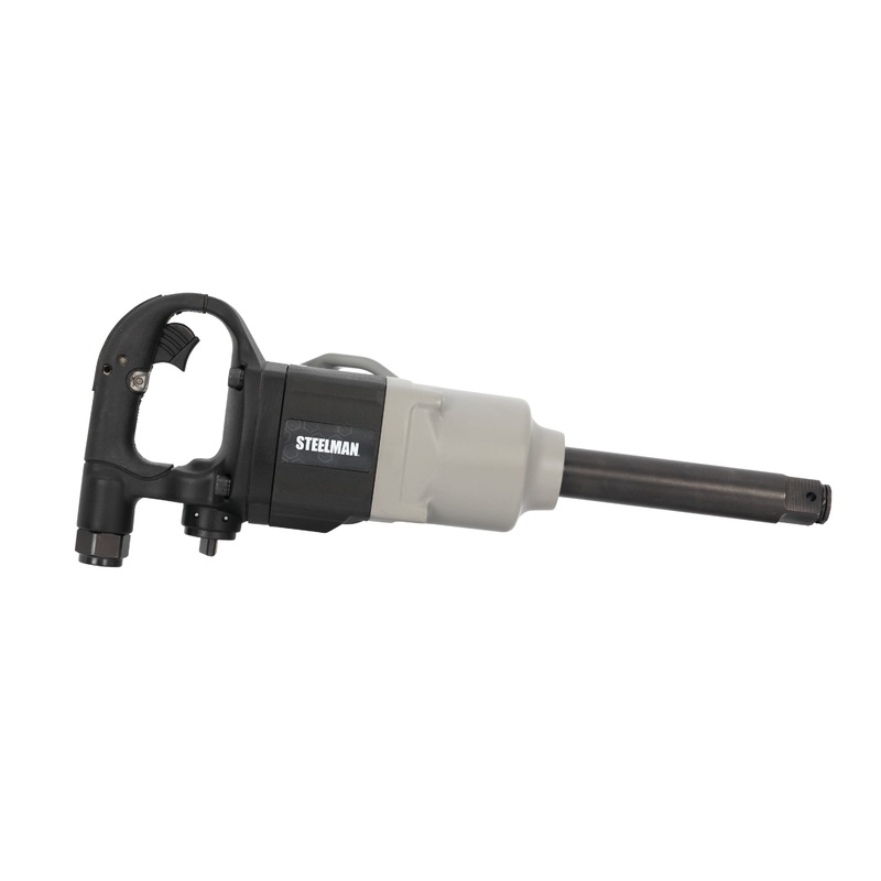 1-Inch Drive Heavy-Duty 2000 ft-lb Twin Hammer Impact Wrench with 6-Inch Anvil
