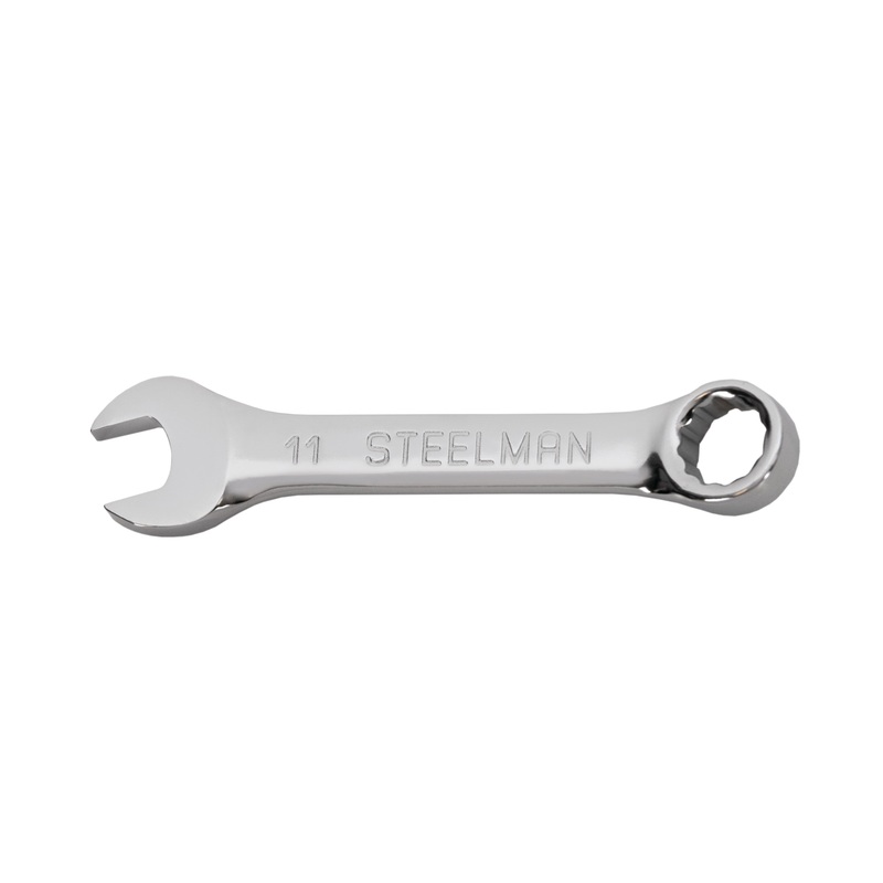 11mm Stubby Combination Wrench, 12-Point Box End