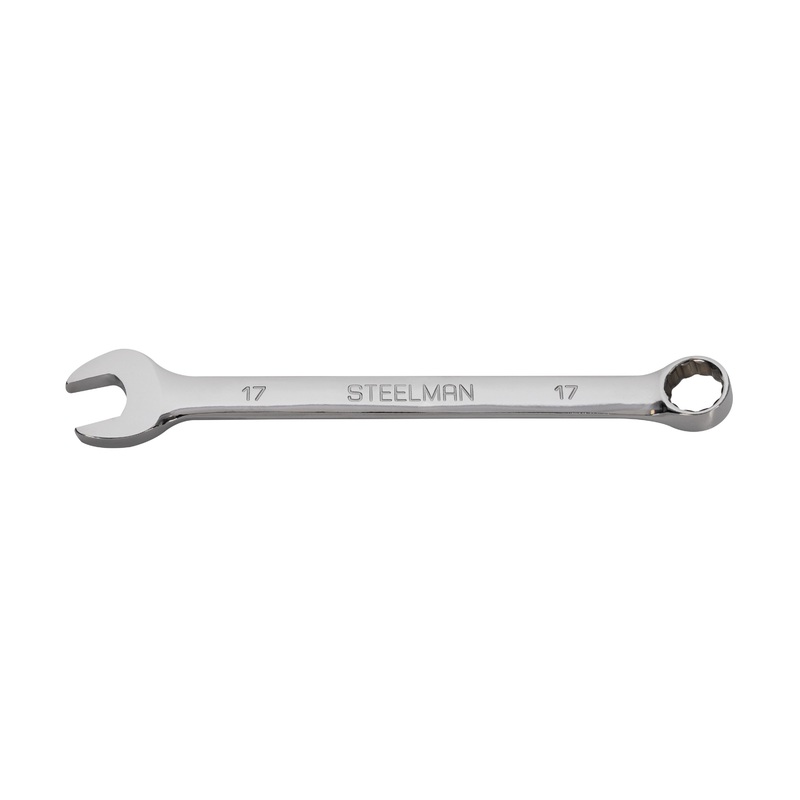 17mm Combination Wrench, 12-Point Box End