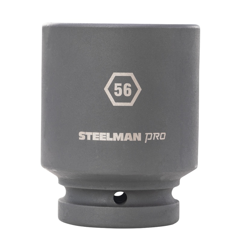 1-Inch Drive x 56mm 6-Point Deep Impact Metric Single Socket