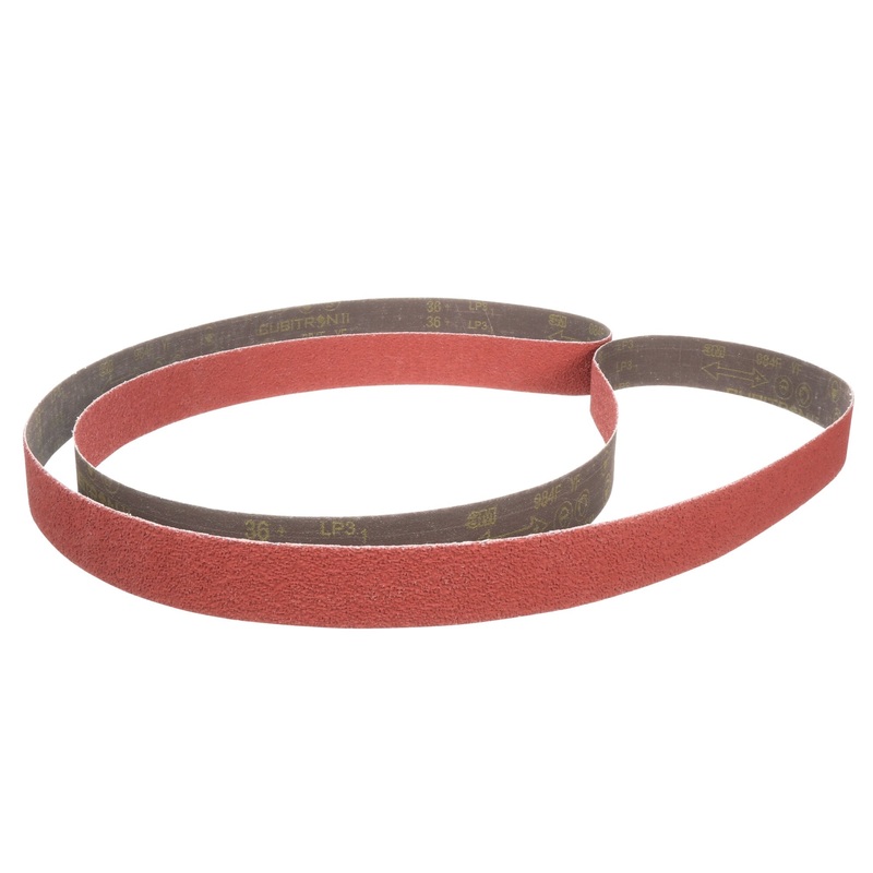 3M Cubitron II Cloth Belt 984F, 50+ YF-weight, 1-3/4 in x 148 in, Film-lok