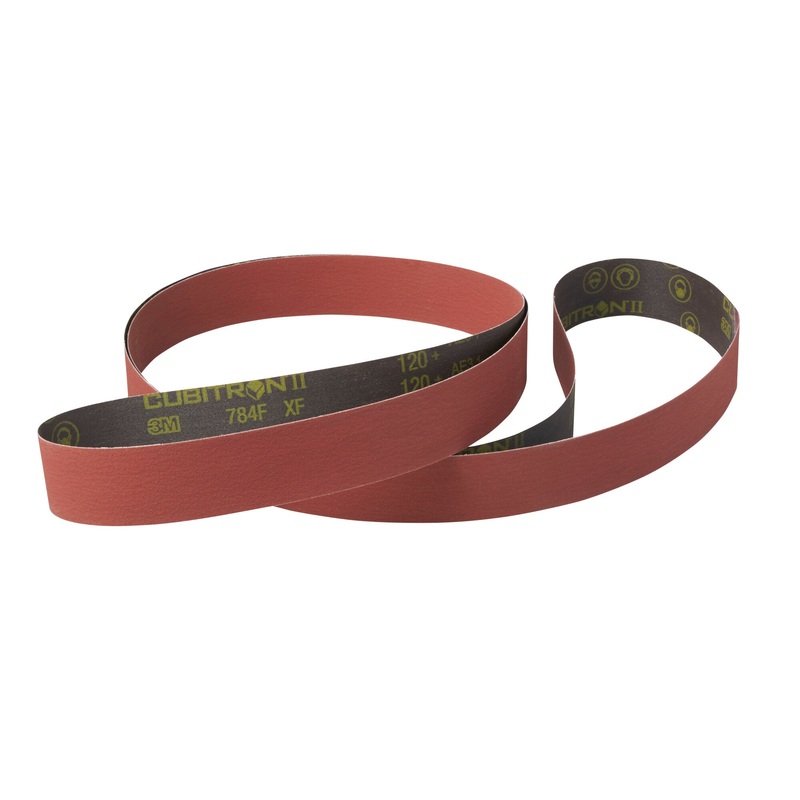 3M Cubitron ll Cloth Belt 784F, 60+ YF-weight, 1/2 in x 64 in, Film-lok
