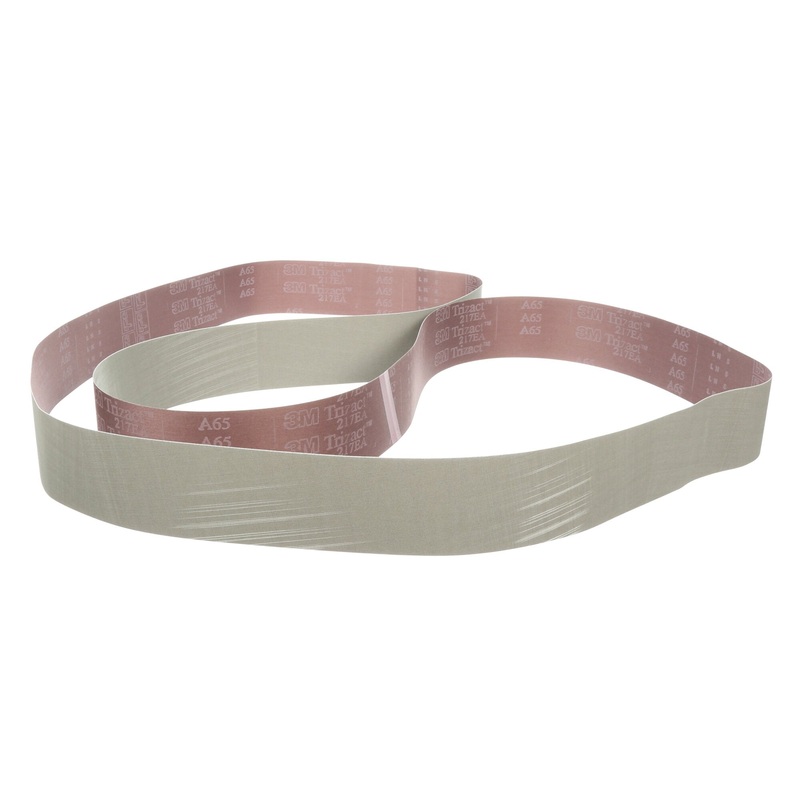 3M Trizact Cloth Belt 217EA, A30 JE-weight, 2 in x 83 in, Film-lok,Full-flex