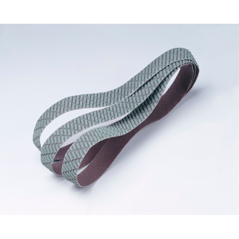 3M Trizact Cloth Belt 327DC, A160 X-weight, 3 in x 132 in, Film-lok,No Flex