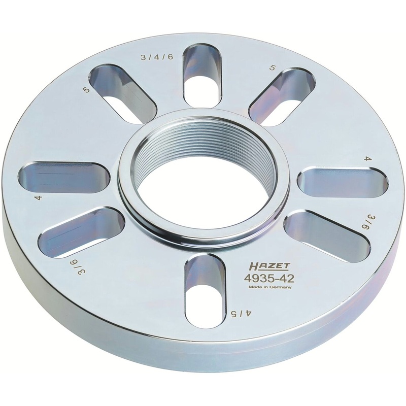 Hazet 4935-42 Bolt circle plate  160 mm  for bolt circles  90 to 130 mm