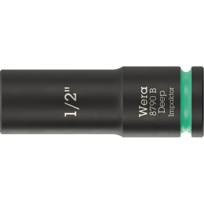 Wera 8790 B Impaktor Deep Socket with 3/8" drive, 1/2"