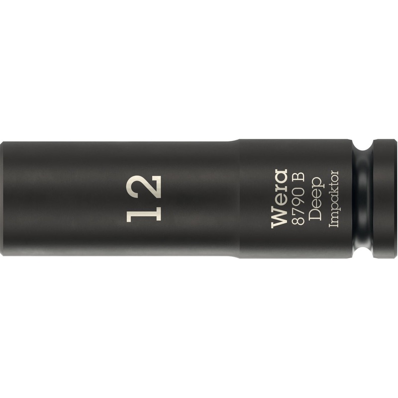 Wera 8790 B Impaktor Deep Socket with 3/8" drive, 12 mm