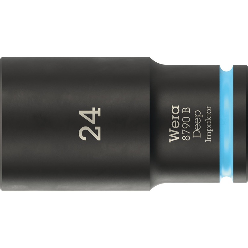 Wera 8790 B Impaktor Deep Socket with 3/8" drive, 24 mm