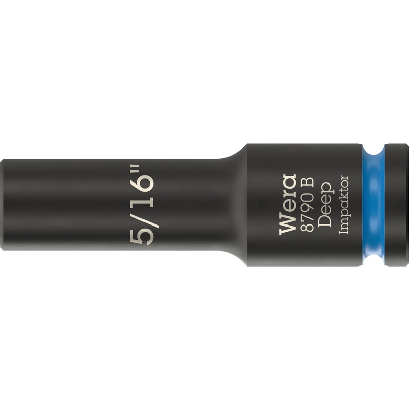 Wera 8790 B Impaktor Deep Socket with 3/8" drive, 5/16"
