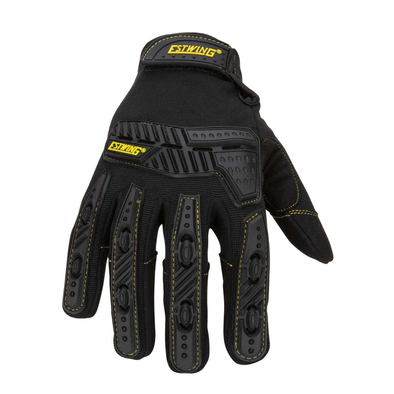 Estwing EWIMPBR0508 Impact Breaker Gloves in Black, Small