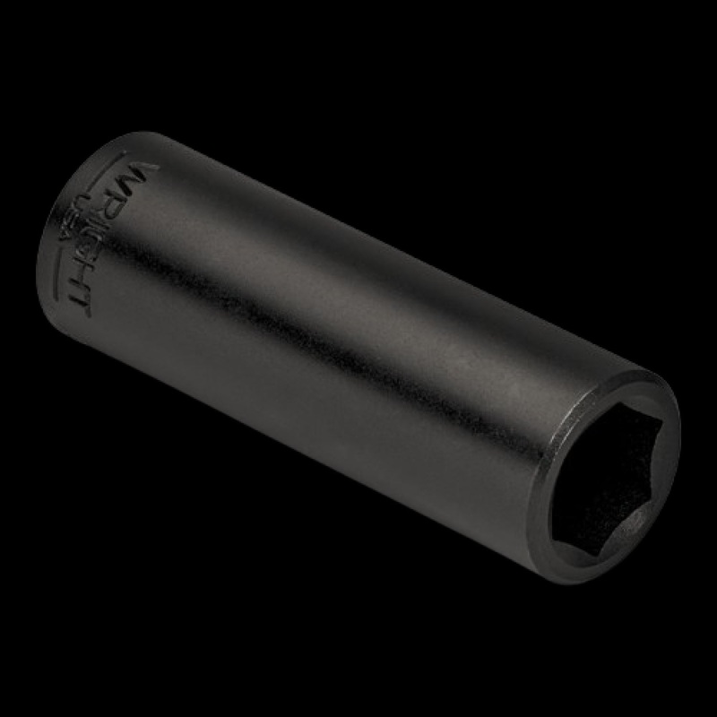 Wright Tool 4912 1/2" Drive 6 Point Deep Impact Socket - 3/8"