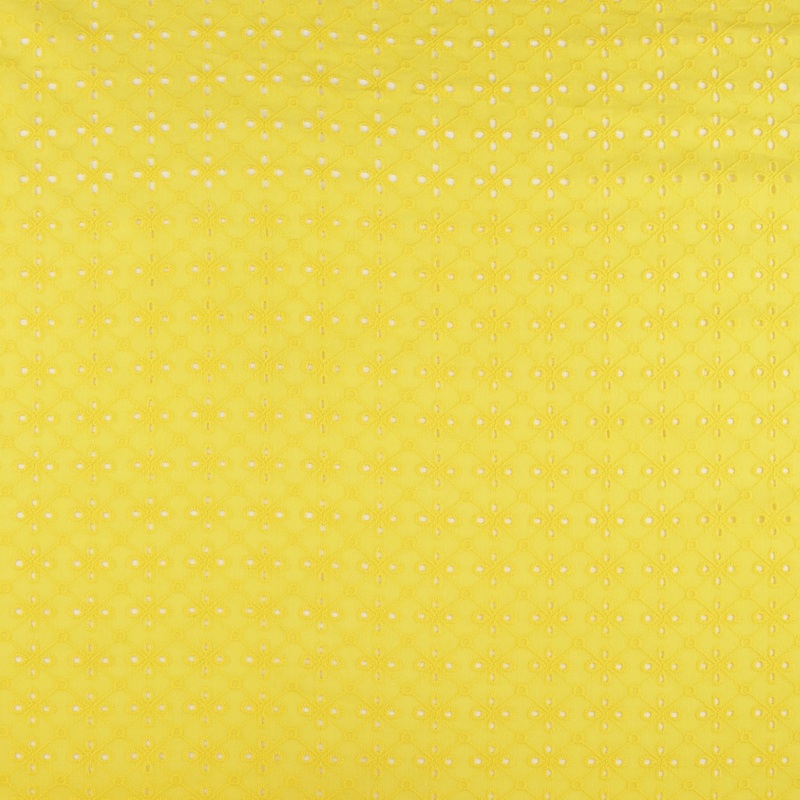 Solid Eyelet - FLORA - Yellow